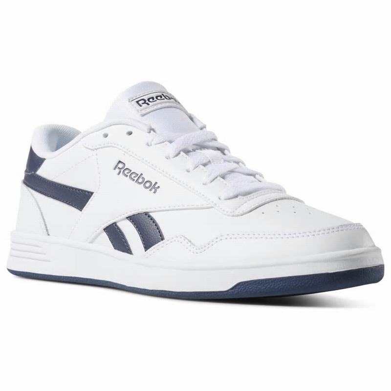 Reebok Royal Techque Tenisky Panske - Biele/Námornícka Modrá HN2208KI